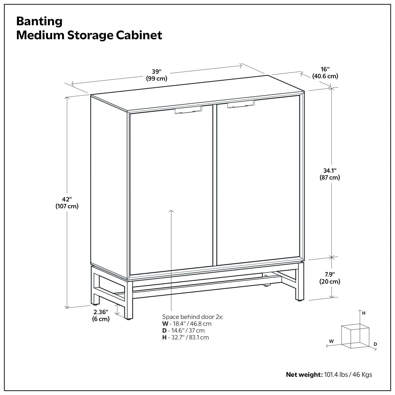 Banting - Storage Cabinet