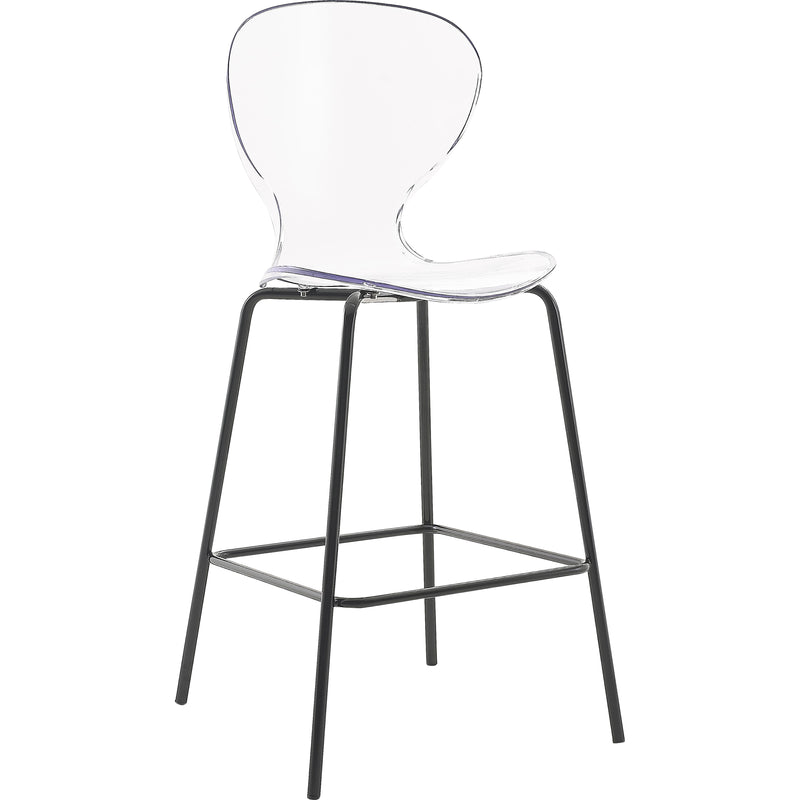 Meridian Clarion Matte Black Stool IMAGE 1