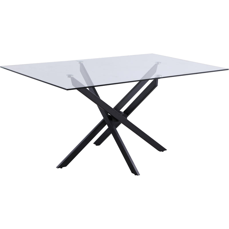 Meridian Xander Matte Black Dining Table IMAGE 1