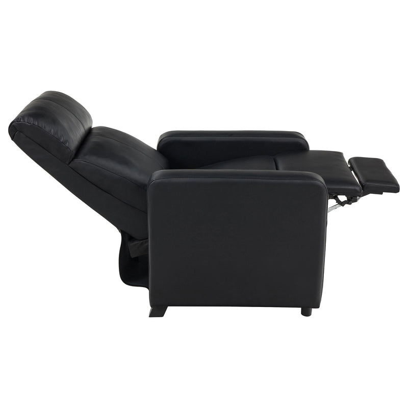 Diamond Modern Furniture COA Toohey Leather Look Reclining Home Theater Seating with Wall Hugger 600181-S3A IMAGE 9