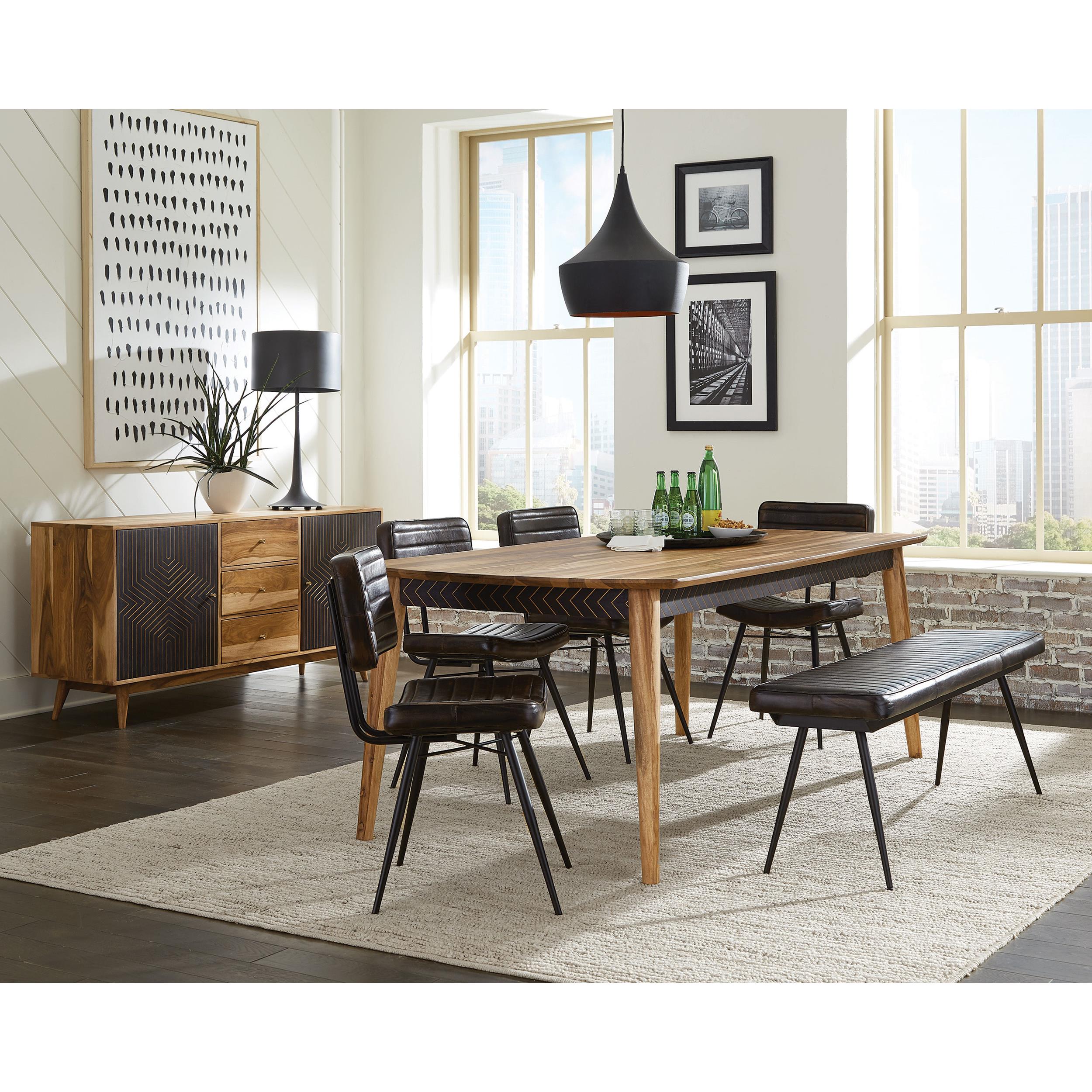 Diamond Modern Furniture COA Bench 110653 IMAGE 4