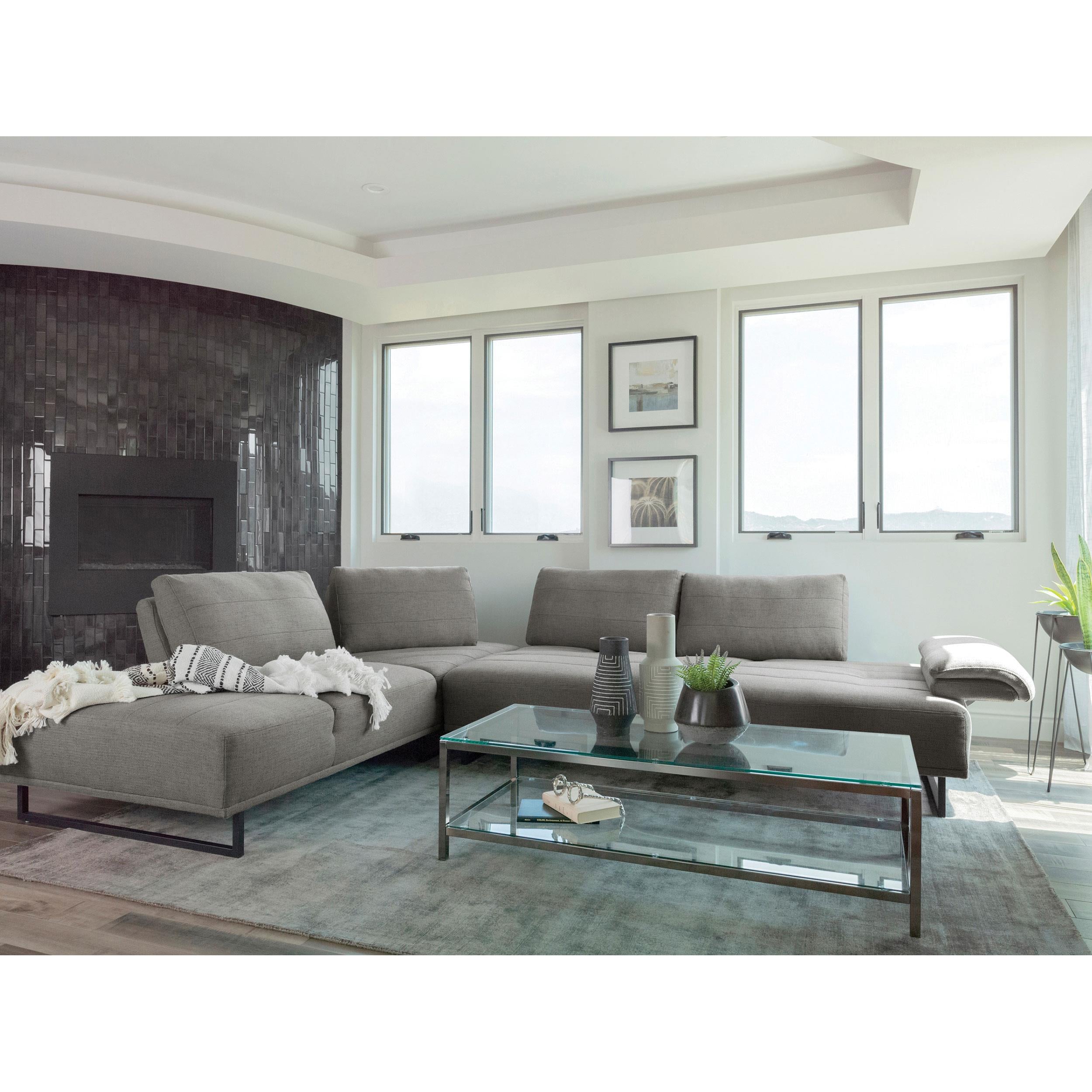 Diamond Modern Furniture COA Arden Fabric 2 pc Sectional 508888 IMAGE 8