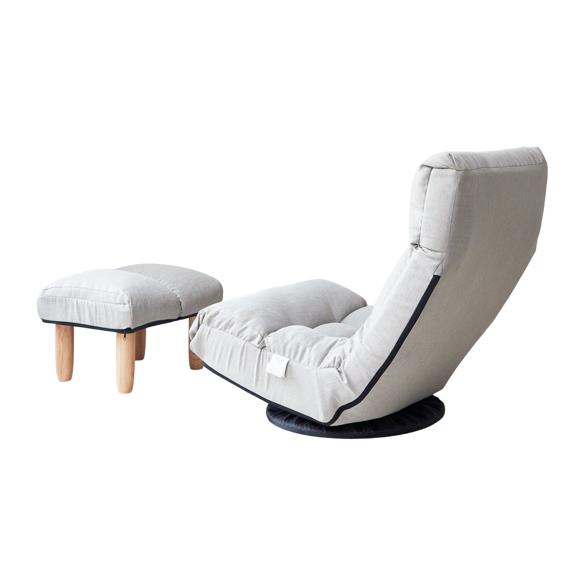 Adjustable Japanese Reclining Floor Chair Sofa With Metal Frame For Living Room