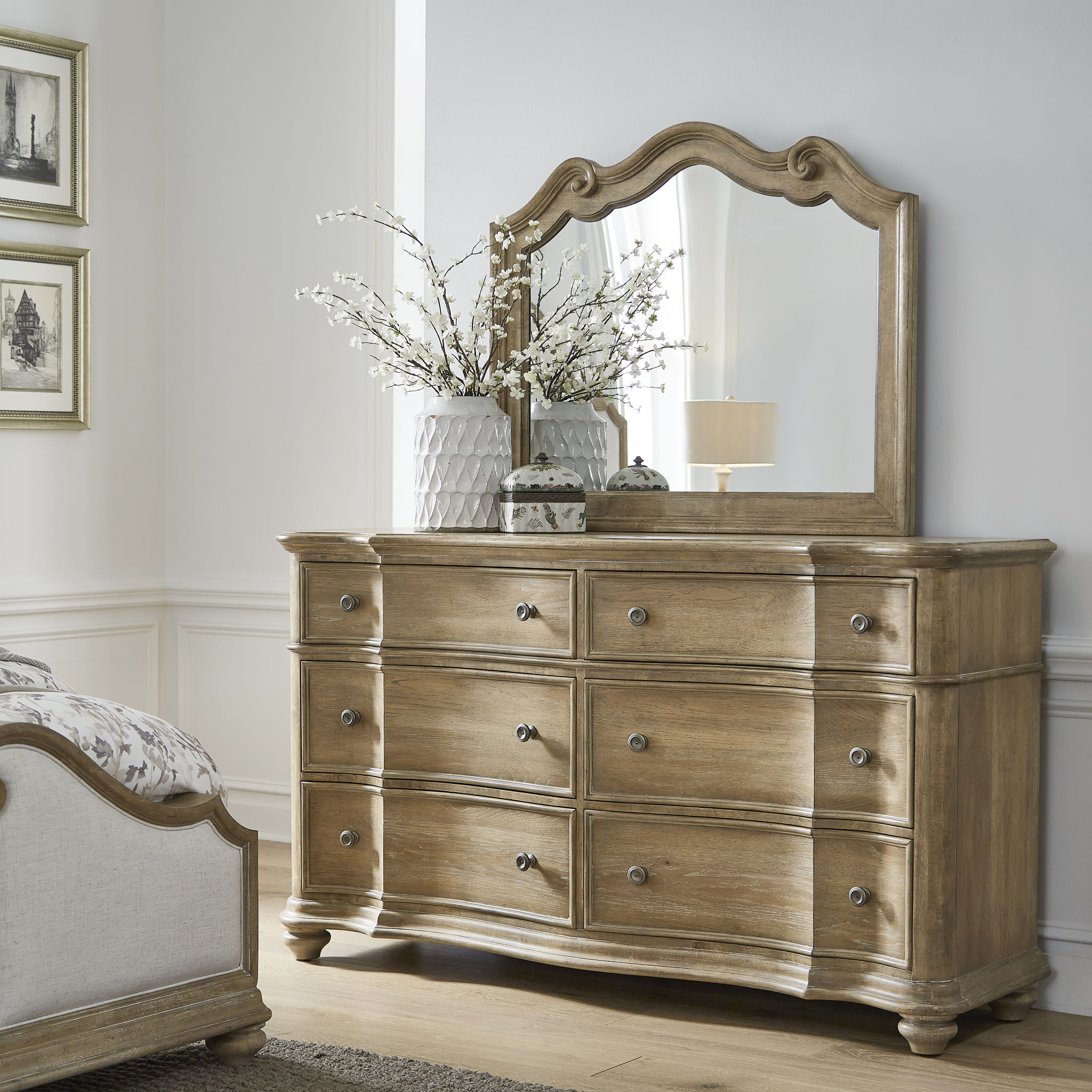 Weston Hills - Dresser Mirror - Natural