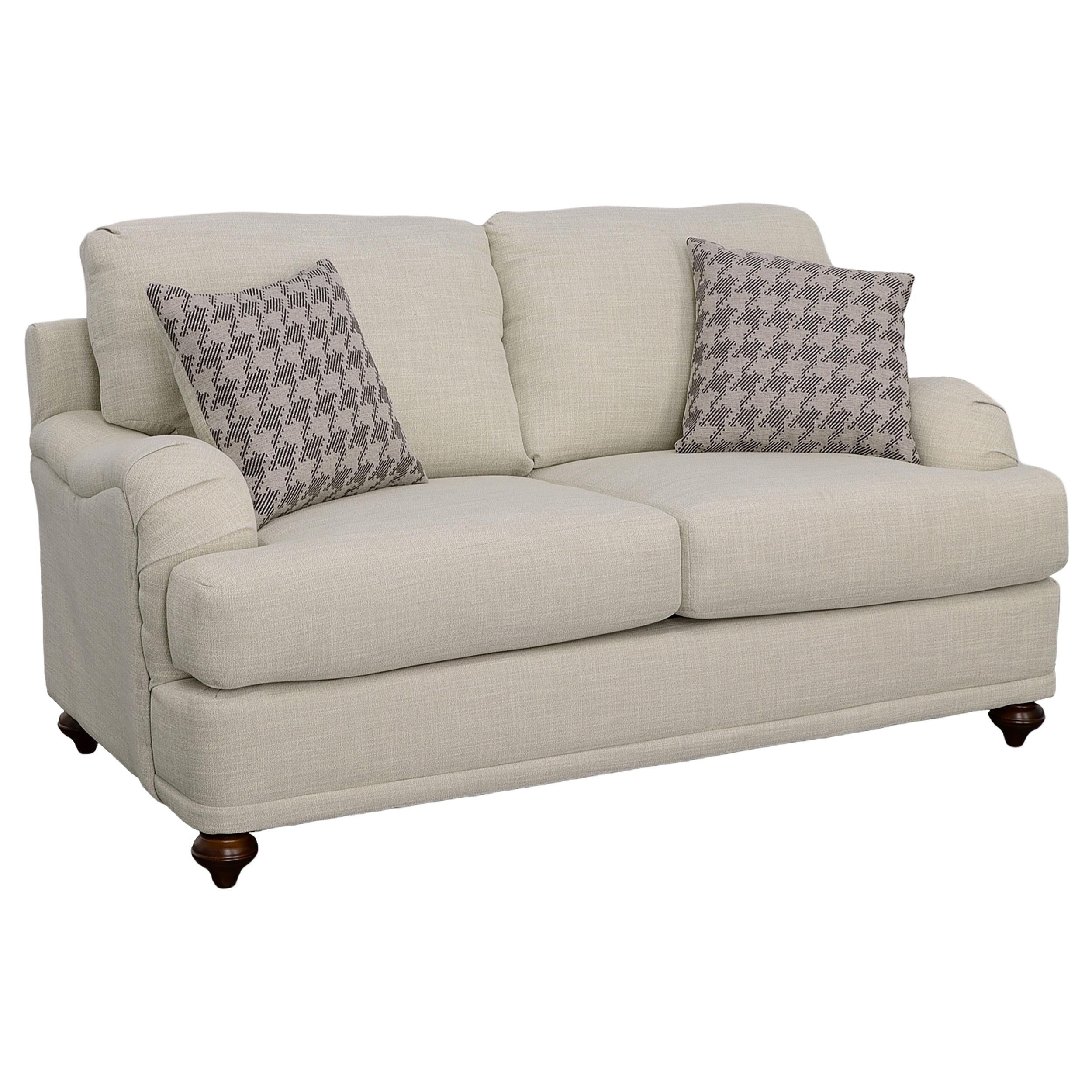 Coaster Furniture Glen Stationary Fabric Loveseat 511095 IMAGE 2