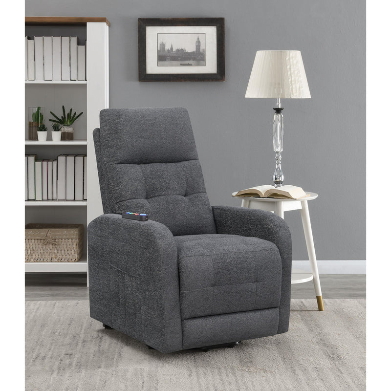 Diamond Modern Furniture COA Fabric Lift Chair with Heat and Massage 609403P IMAGE 12