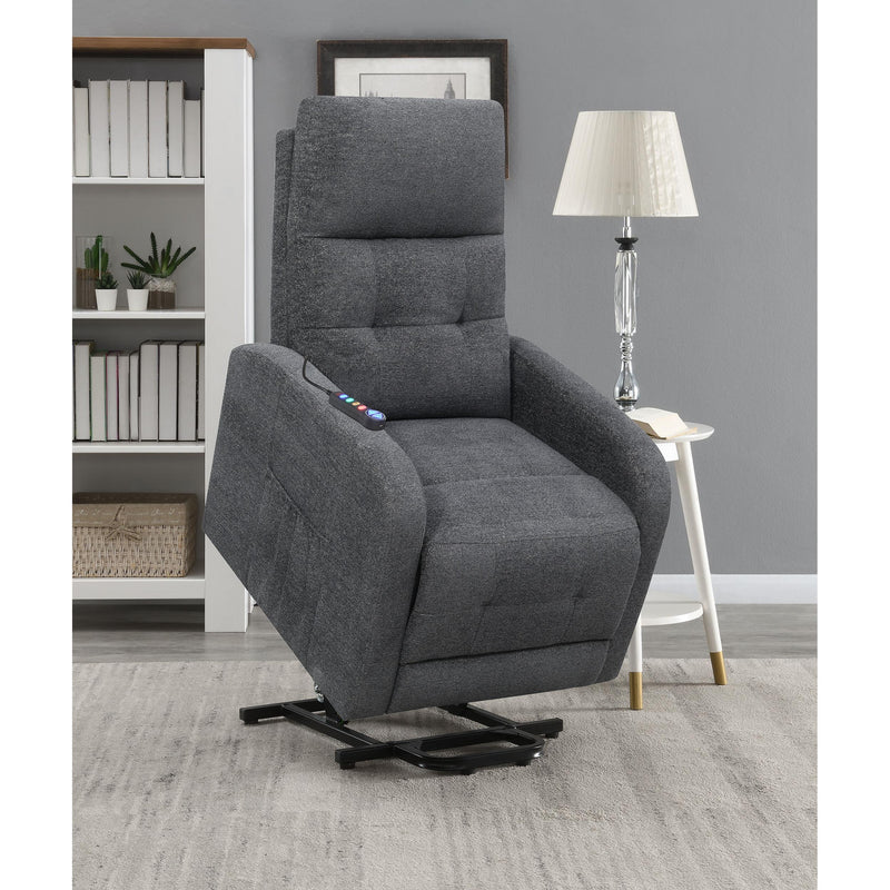 Diamond Modern Furniture COA Fabric Lift Chair with Heat and Massage 609403P IMAGE 13