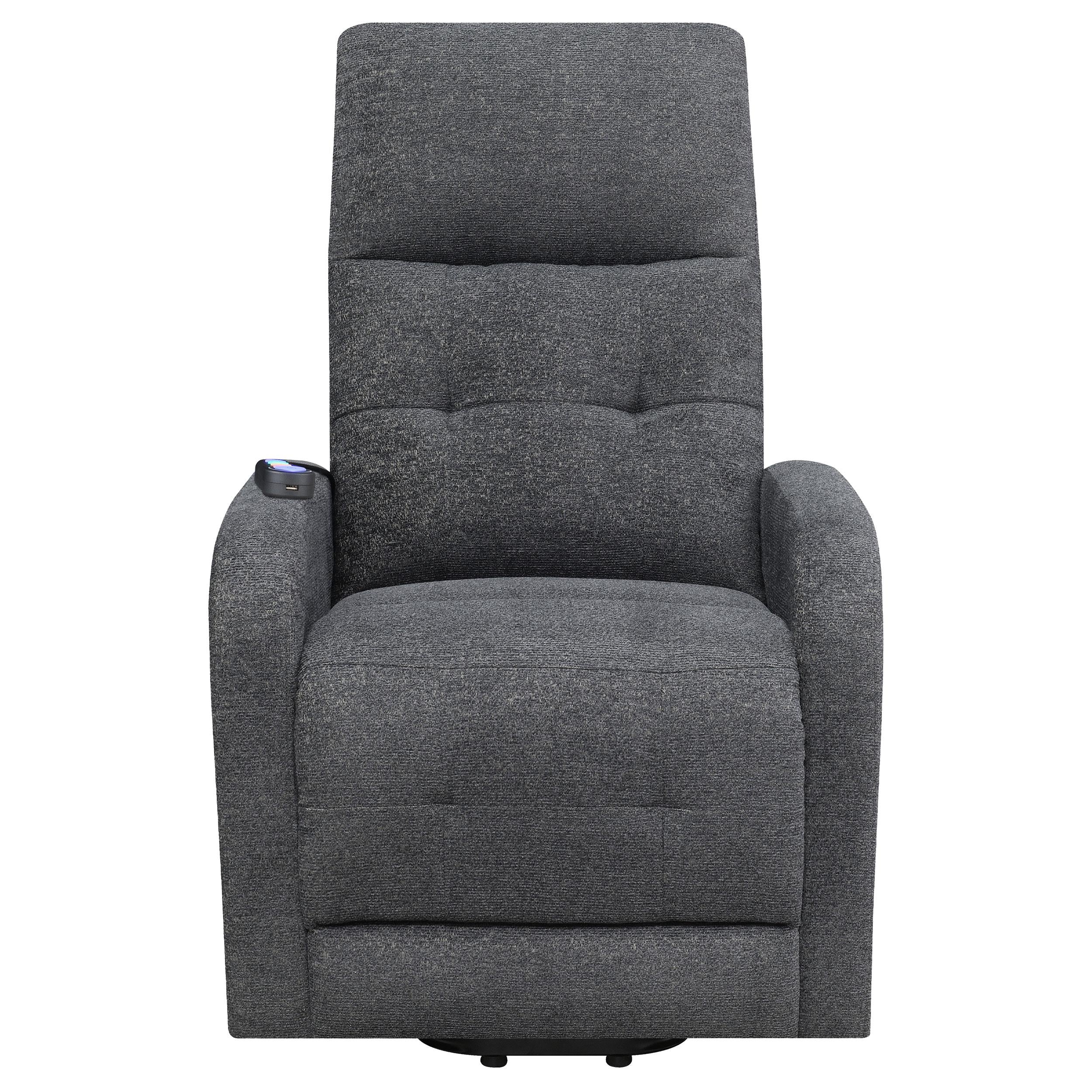 Coaster Furniture Fabric Lift Chair with Heat and Massage 609403P IMAGE 5