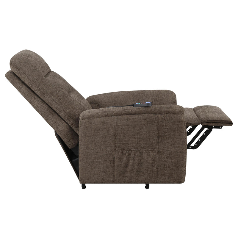 Diamond Modern Furniture COA Fabric Lift Chair with Heat and Massage 609404P IMAGE 10