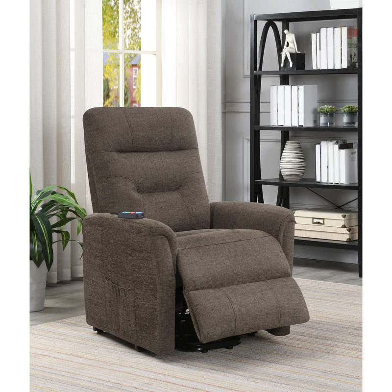 Diamond Modern Furniture COA Fabric Lift Chair with Heat and Massage 609404P IMAGE 12