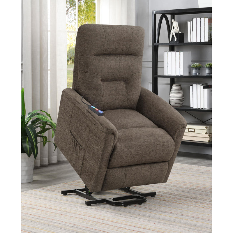 Diamond Modern Furniture COA Fabric Lift Chair with Heat and Massage 609404P IMAGE 13