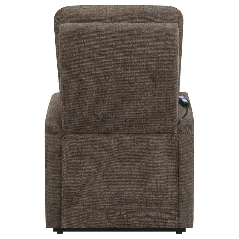 Diamond Modern Furniture COA Fabric Lift Chair with Heat and Massage 609404P IMAGE 8