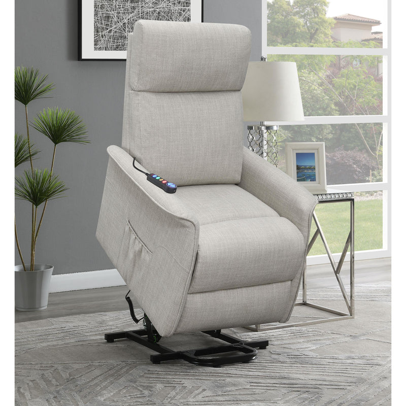 Diamond Modern Furniture COA Fabric Lift Chair with Heat and Massage 609407P IMAGE 13