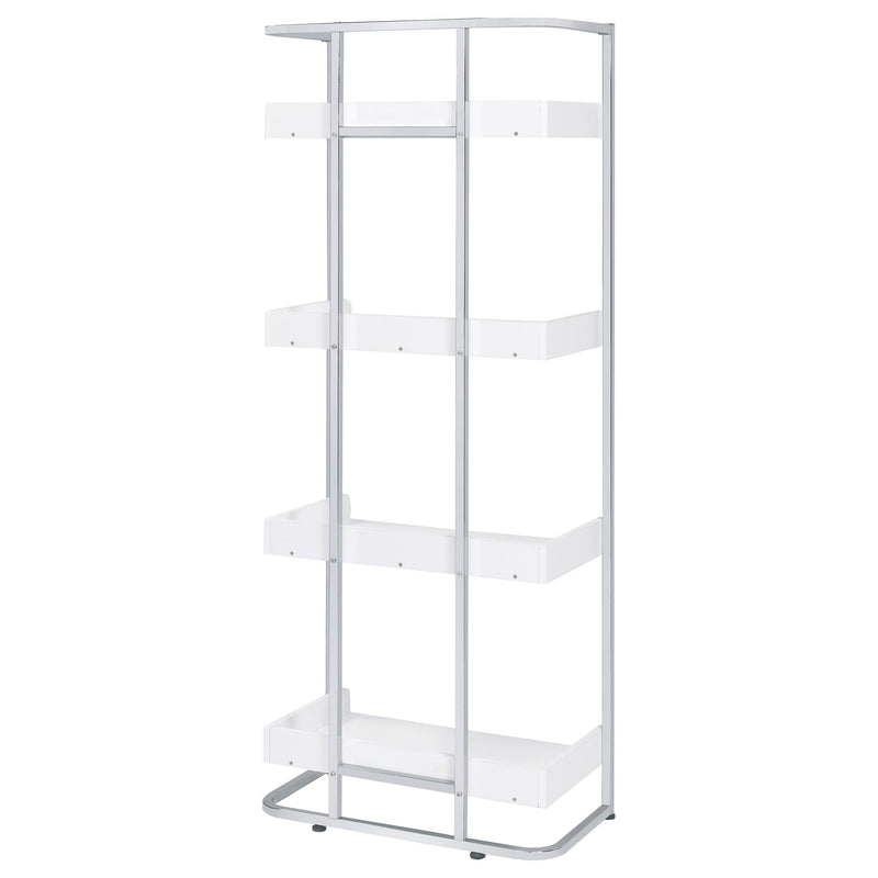 Diamond Modern Furniture COA Bookcases 4-Shelf 803402 IMAGE 7