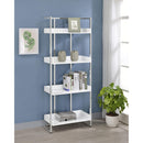 Diamond Modern Furniture COA Bookcases 4-Shelf 803402 IMAGE 9