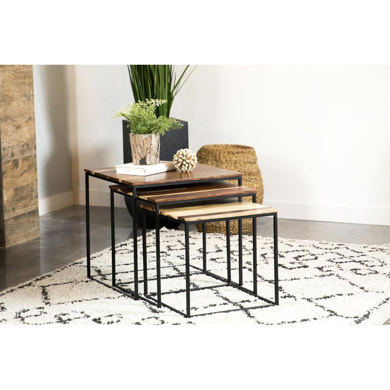 Diamond Modern Furniture COA Belcourt Nesting Tables 931182 IMAGE 6
