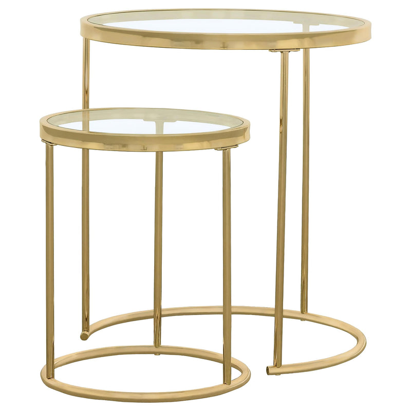 Diamond Modern Furniture COA Maylin Nesting Tables 935936 IMAGE 3