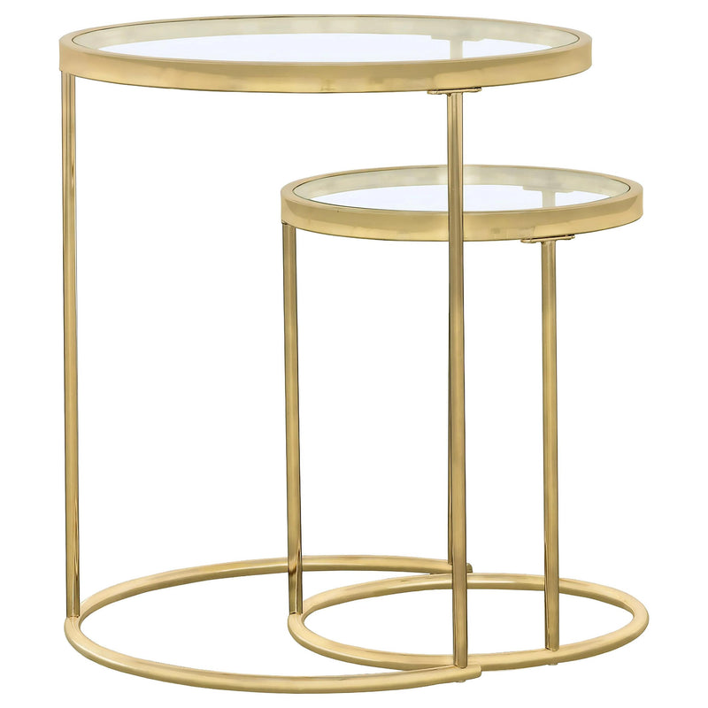 Diamond Modern Furniture COA Maylin Nesting Tables 935936 IMAGE 6