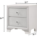 Crown Mark Lyssa 2-Drawer Nightstand B4310-2 IMAGE 3
