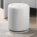 Crown Mark Morgan Vanity Seating B4851WH-93 IMAGE 1