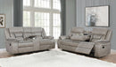 Greer  Upholstered Reclining Sofa Set Brown