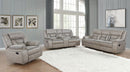 Greer  Upholstered Reclining Sofa Set Brown