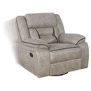Greer  Upholstered Reclining Sofa Set Brown