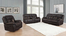 Greer  Upholstered Reclining Sofa Set Brown