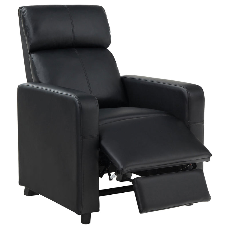 Diamond Modern Furniture COA Toohey Leatherette Reclining Home Theater Seating 600181-S3B IMAGE 4