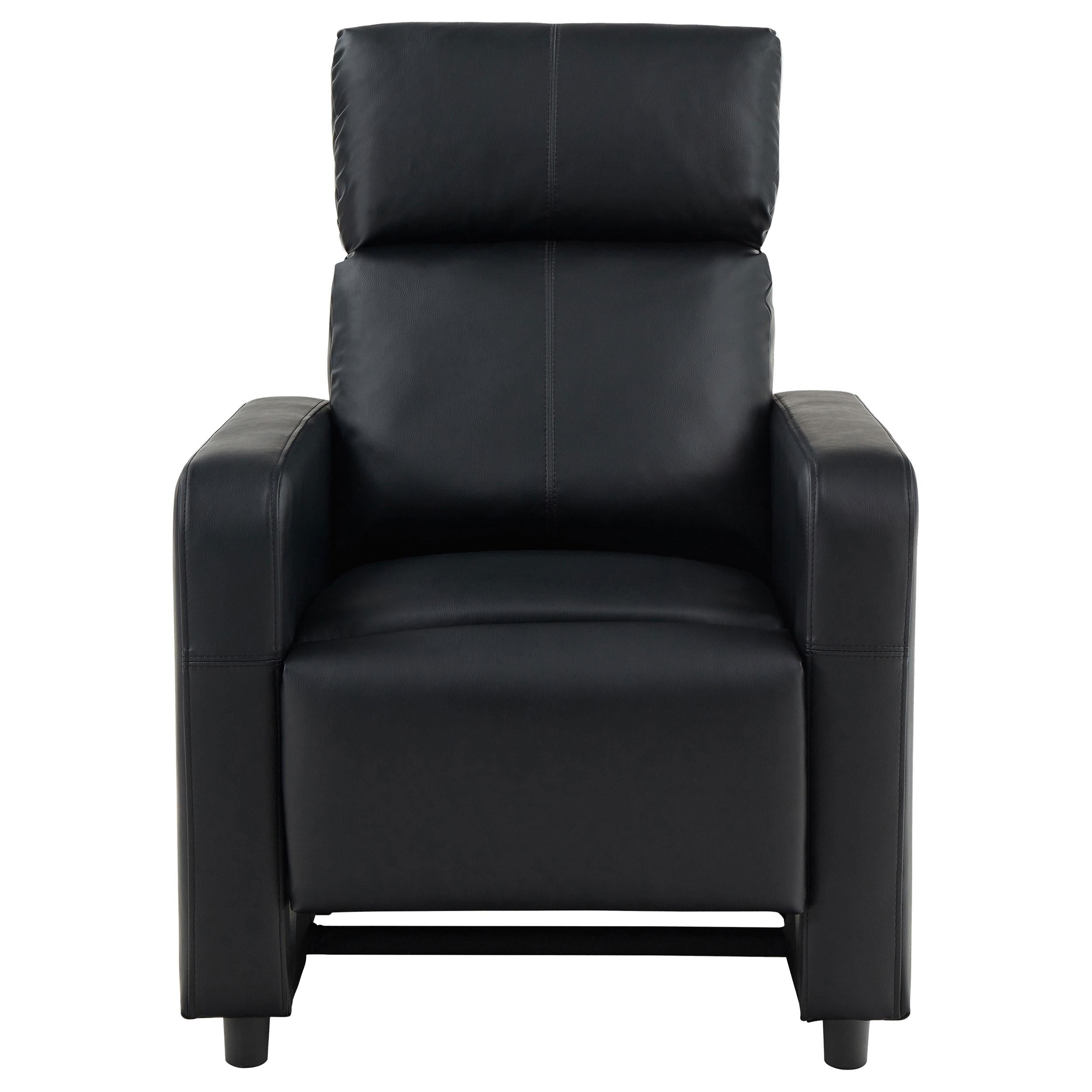 Diamond Modern Furniture COA Toohey Leatherette Reclining Home Theater Seating 600181-S3B IMAGE 6