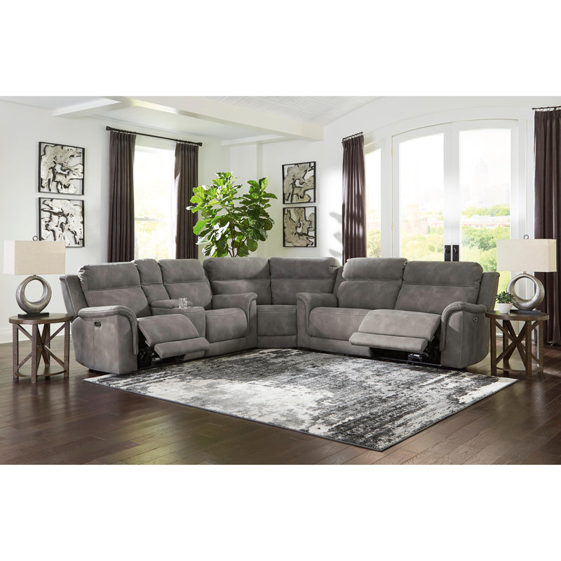 Signature Design by Ashley Next-Gen DuraPella Power Reclining Fabric Loveseat with Console 5930118 IMAGE 16