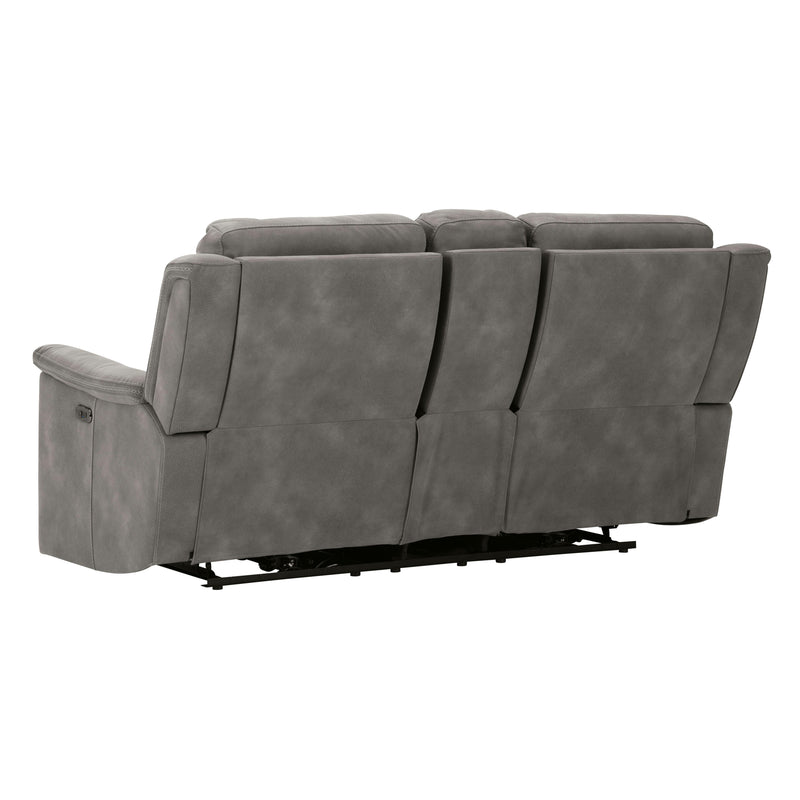 Signature Design by Ashley Next-Gen DuraPella Power Reclining Fabric Loveseat with Console 5930118 IMAGE 5