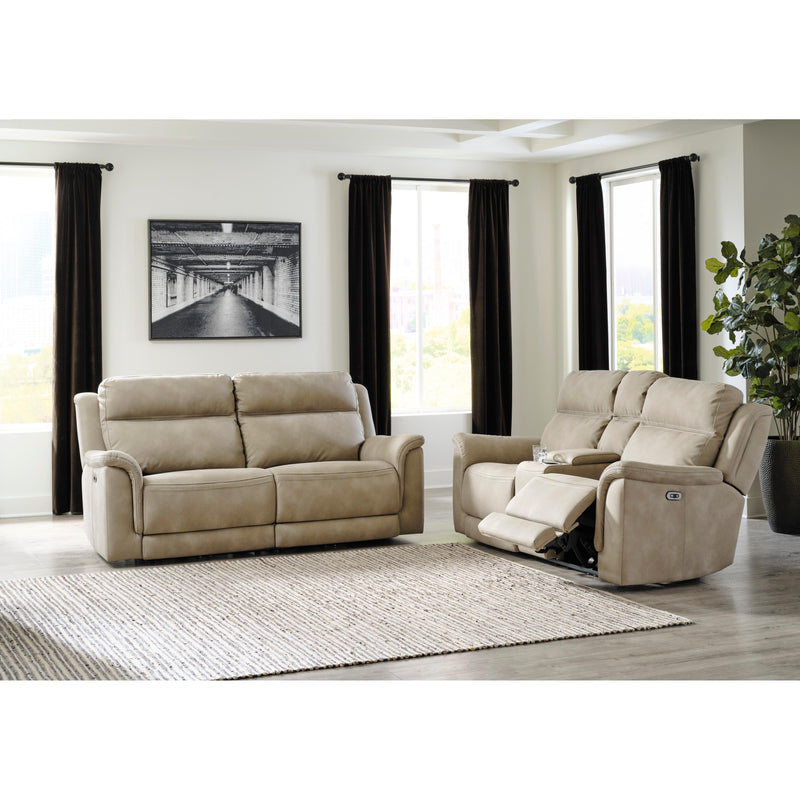 Signature Design by Ashley Next-Gen DuraPella Power Reclining Fabric Loveseat with Console 5930218 IMAGE 11