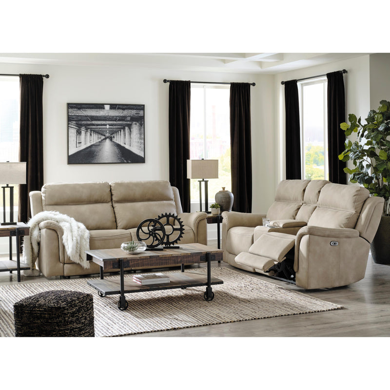 Signature Design by Ashley Next-Gen DuraPella Power Reclining Fabric Loveseat with Console 5930218 IMAGE 14