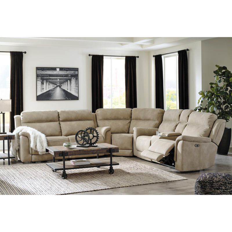 Signature Design by Ashley Next-Gen DuraPella Power Reclining Fabric Loveseat with Console 5930218 IMAGE 17