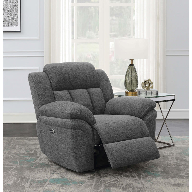 Diamond Modern Furniture COA Bahrain Power Glider Fabric Recliner with Wall Recline 609543P IMAGE 10
