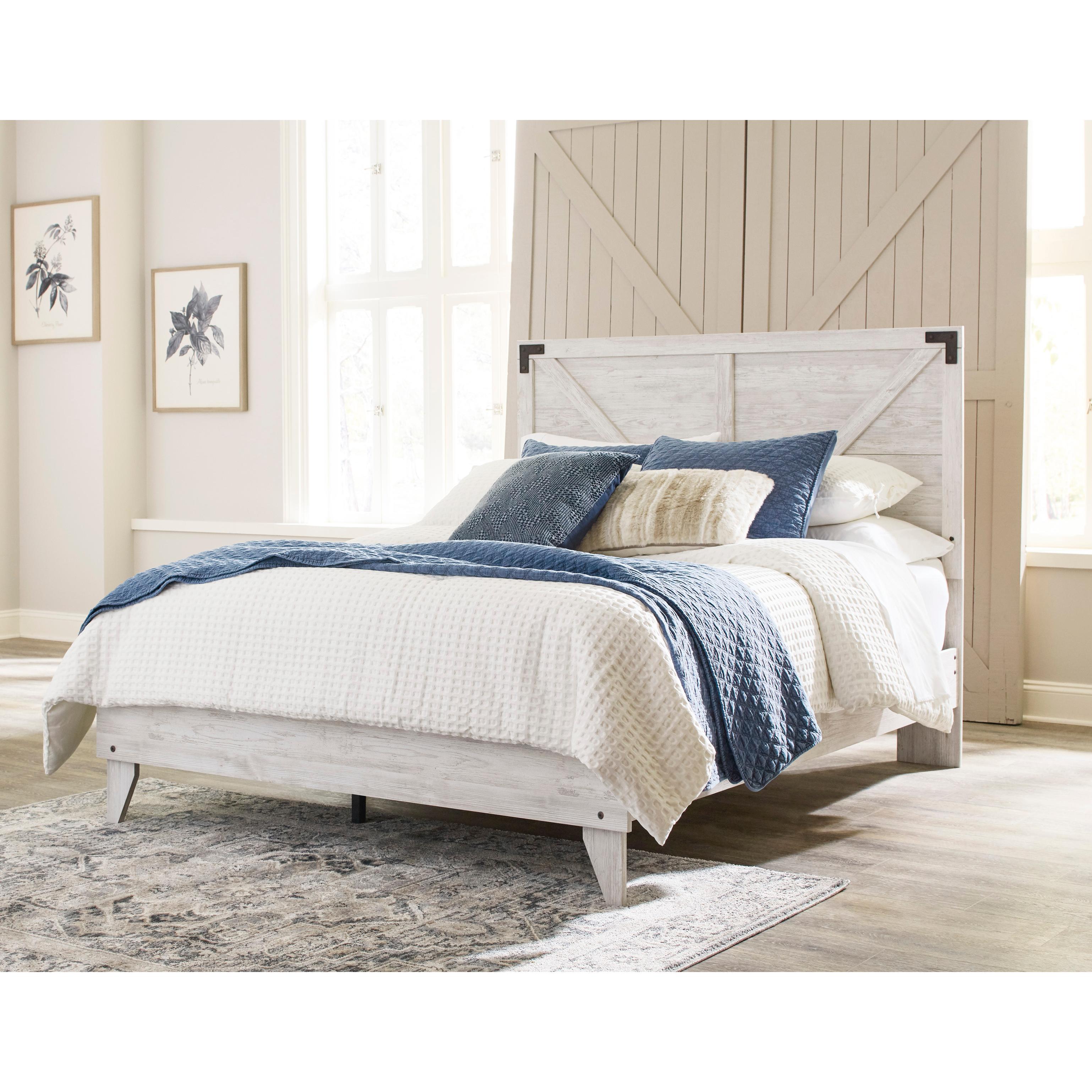 Signature Design by Ashley Shawburn Queen Panel Bed EB4121-157/EB4121-113 IMAGE 6
