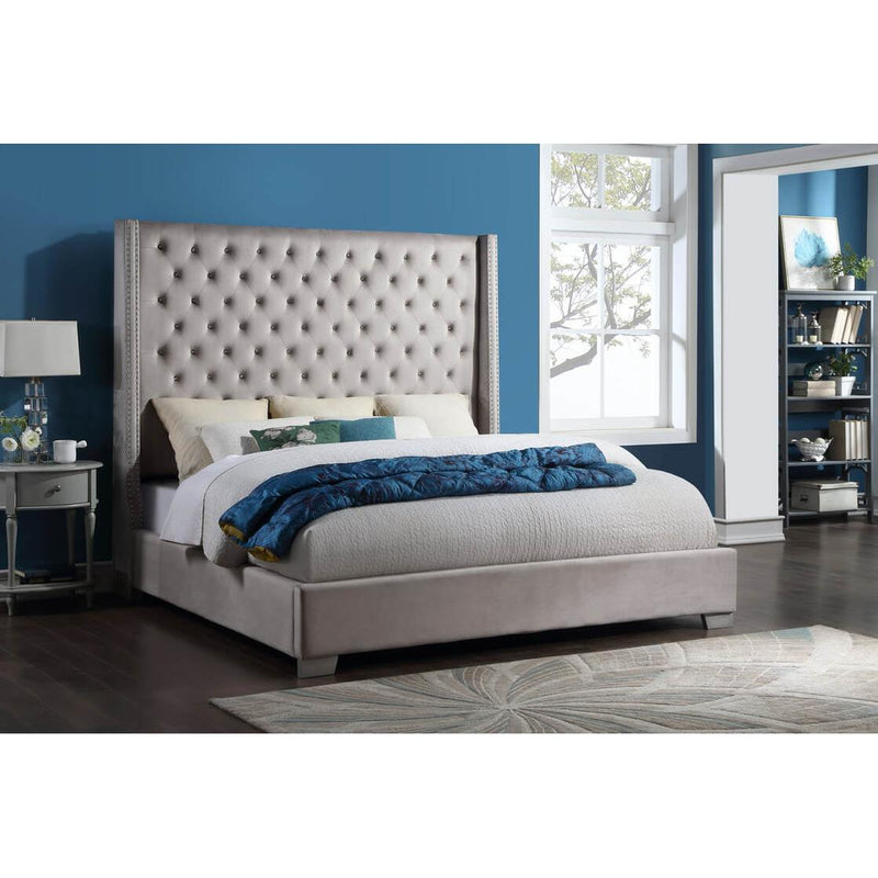 Happy Homes King Upholstered Bed HH329S-K IMAGE 1