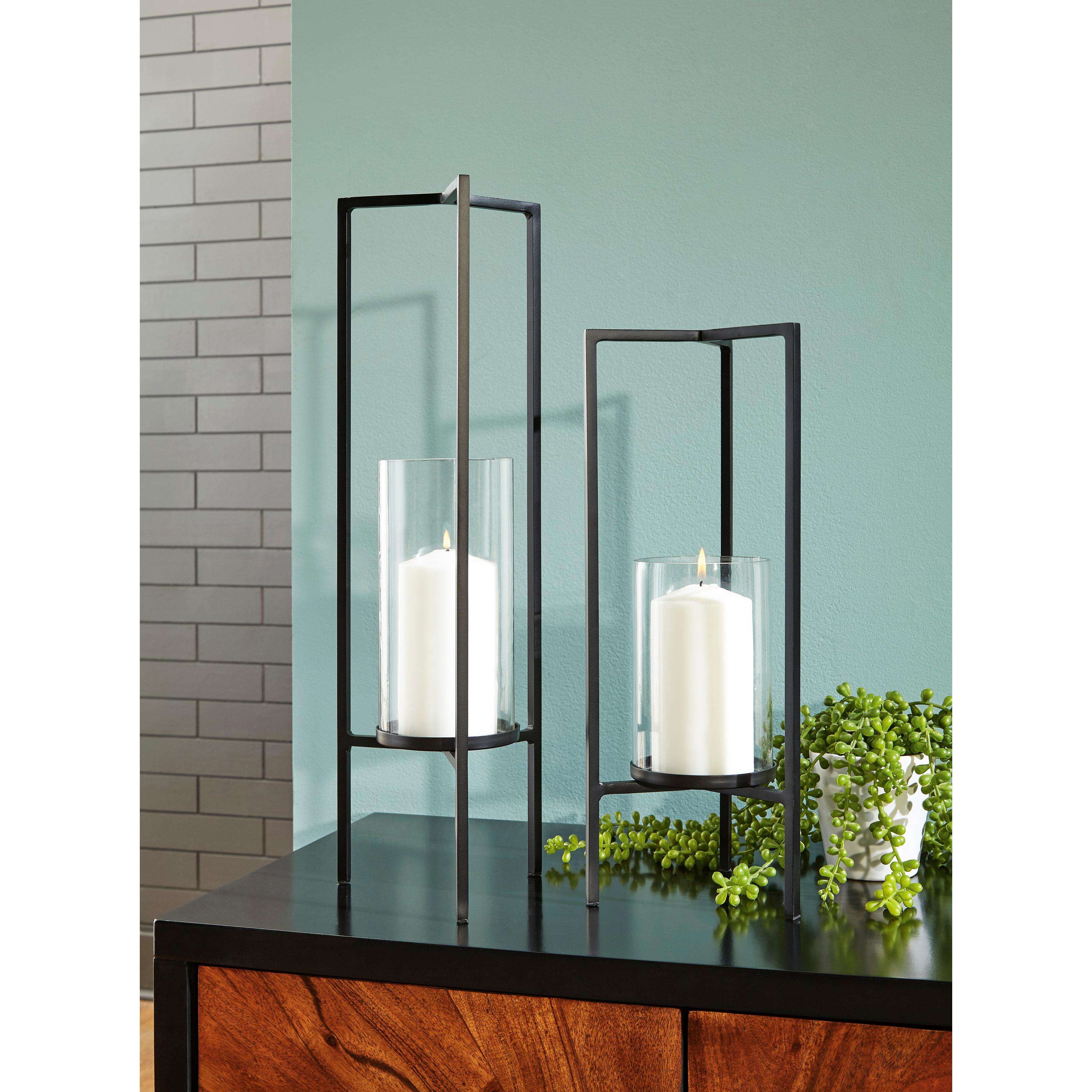 Signature Design by Ashley Ginette A2000463 Candle Holder Set IMAGE 3