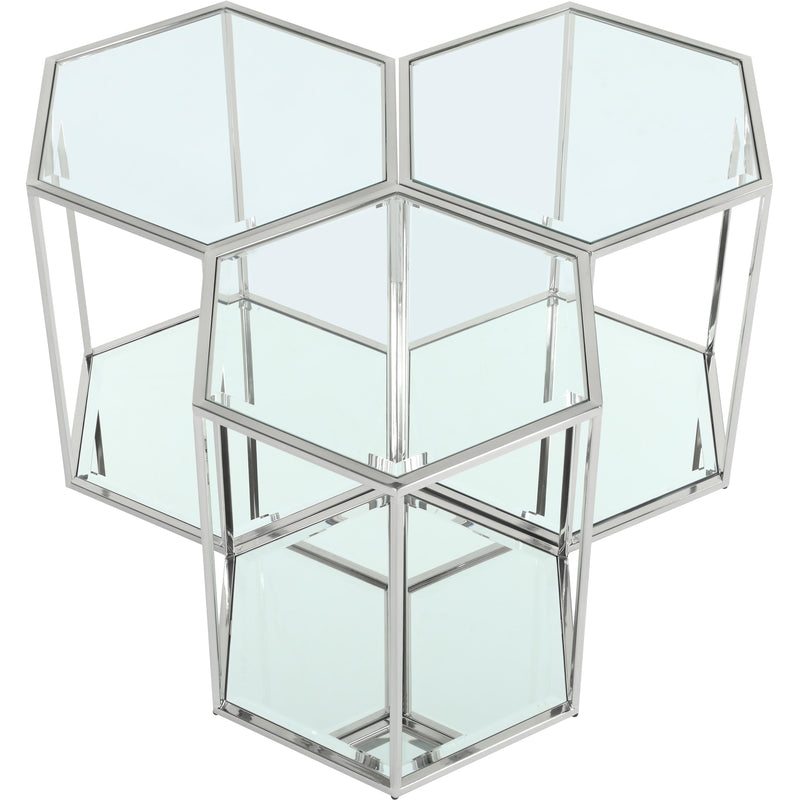 Meridian Sei Chrome End Table IMAGE 1