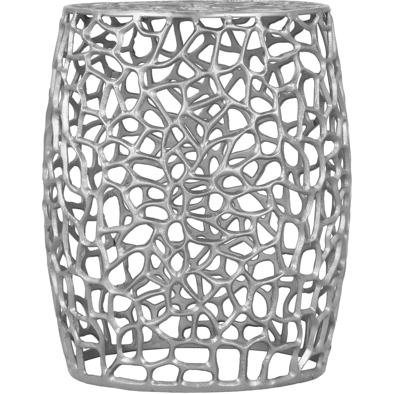 Meridian Priya Silver End Table IMAGE 1