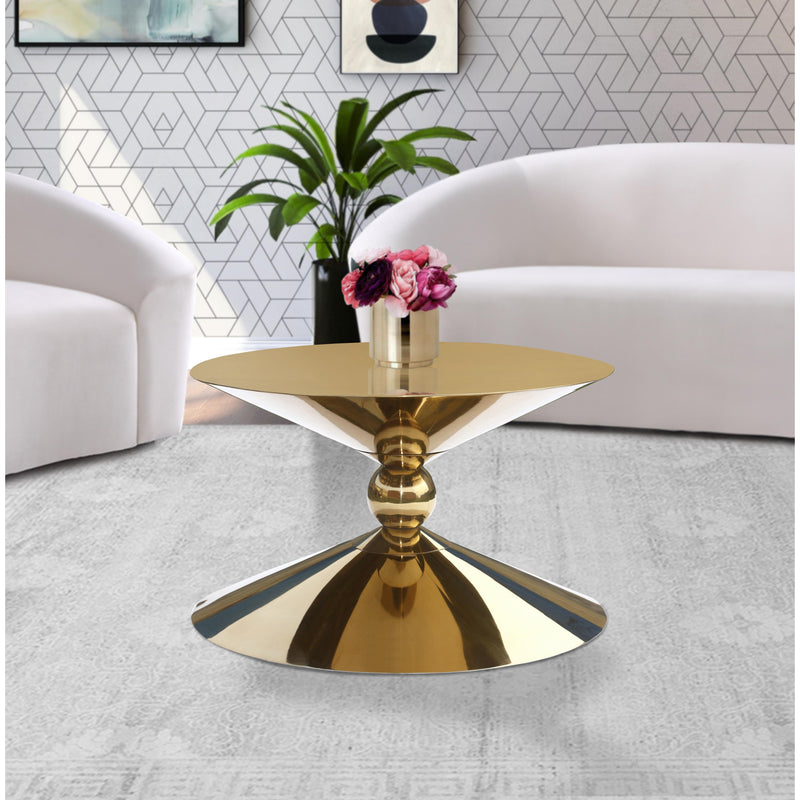 Meridian Malia Gold Coffee Table IMAGE 4