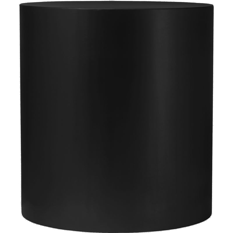 Meridian Cylinder Matte Black End Table IMAGE 2