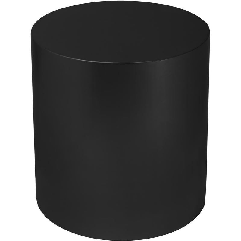 Meridian Cylinder Matte Black End Table IMAGE 3