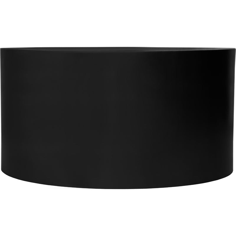 Meridian Cylinder Matte Black Coffee Table IMAGE 2