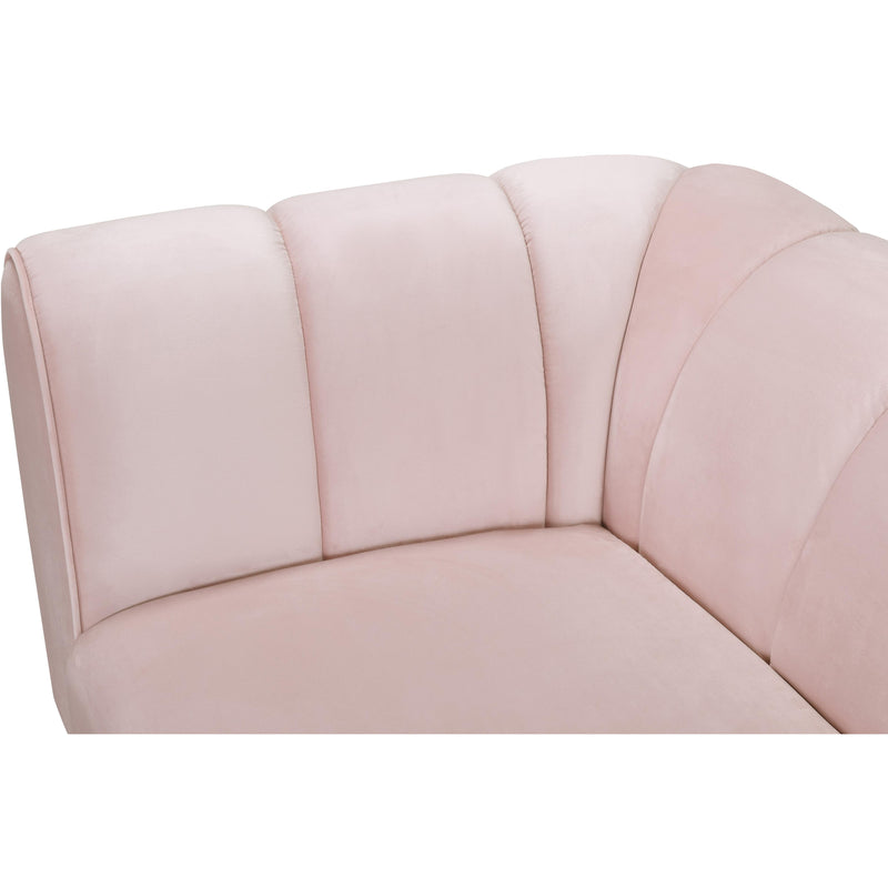 Meridian Beaumont Pink Velvet Chair IMAGE 10