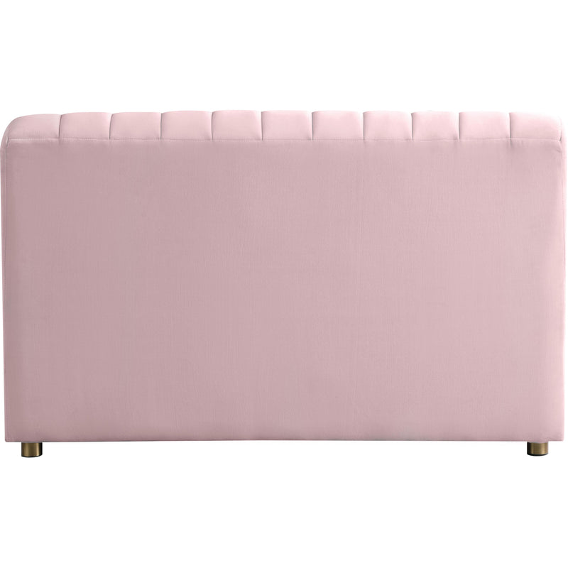 Meridian Naya Pink Velvet Chair IMAGE 3