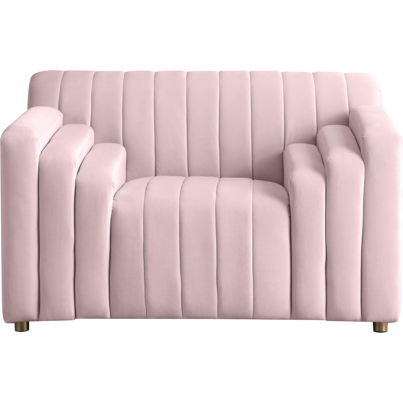 Meridian Naya Pink Velvet Chair IMAGE 4