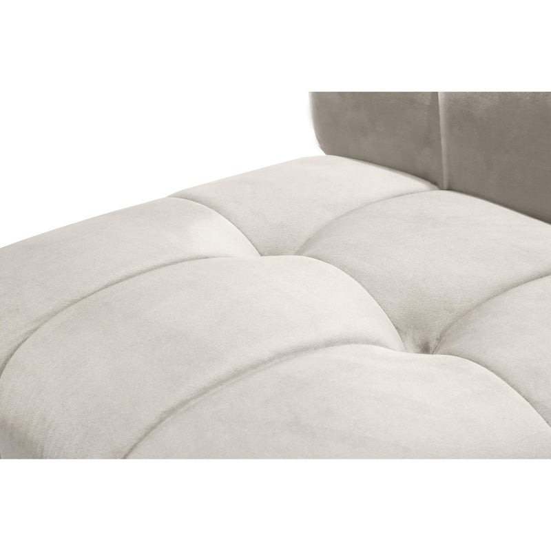 Meridian Limitless Cream Velvet 10pc. Modular Sectional IMAGE 10