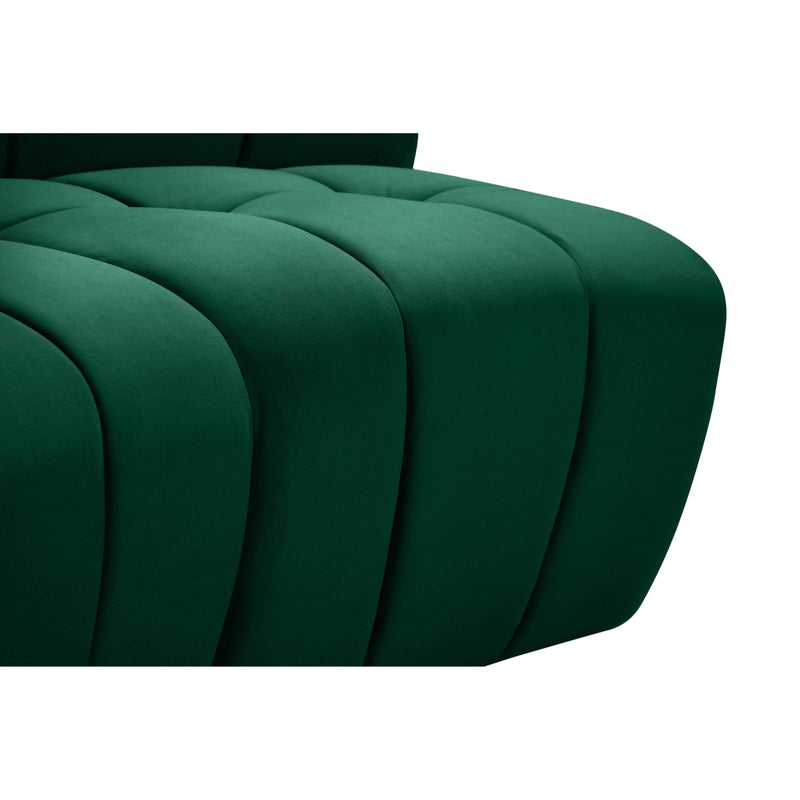 Meridian Limitless Green Velvet 9pc. Modular Sectional IMAGE 11